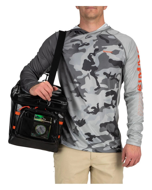 Simms Stash Bag Black – Bild 4