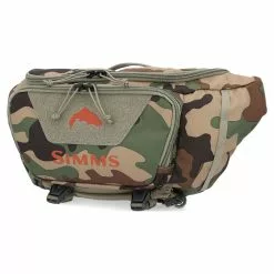 Simms Tributary Hip Pack Woodland Camo