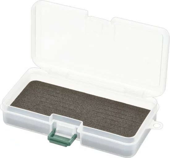 Meiho Slit Foam Stinger Box 153x76x26mm - Clear